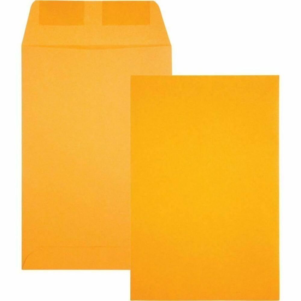 Catalog Envelopes (Open End), Brown Kraft, 28 Pound. 500 Per Pack