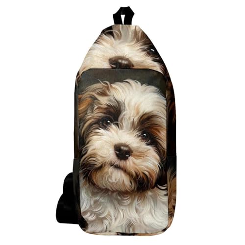 Sac bandoulière Shih Tzu cadeau idéal pour passionnés de chiens chiots