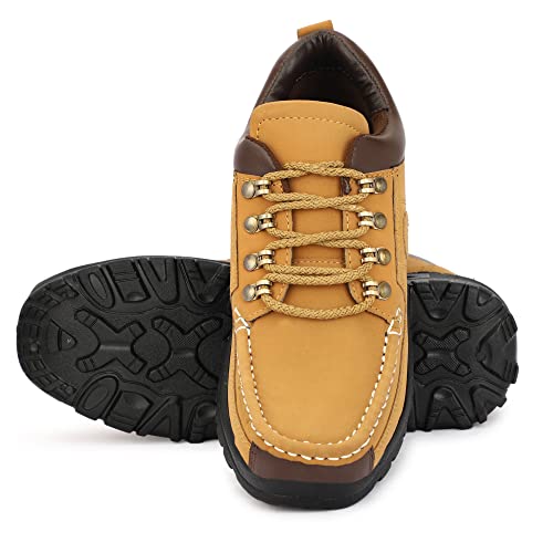 Image of Men's Stylish Synthetic Lace-ups Boots