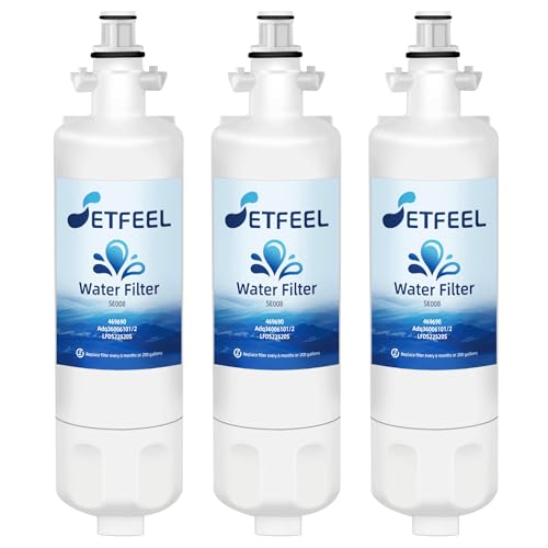 SETFEEL Adq360061 Water Filter Replacement for LG Refrigerator Lt700p Adq36006101 Lfds22520s Fit Kenmore 9690 469690 Adq36006102 Lfxc24726s Lfxc29626s Rwf1200a Water Filter 3-Pack