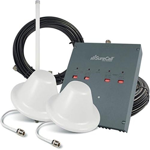 SureCall DualForce SC-DualO-72-OD2-Kit 2G & 3G Adjustable Cellular Booster Kit - Omni/2 Dome