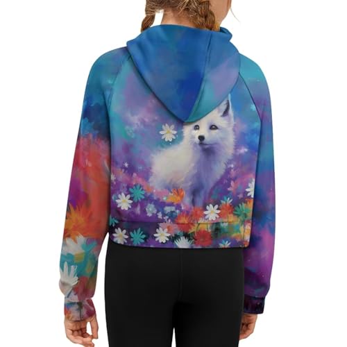 Hoodies for Teen Girls Graphic Sweatshirts for Kids Zip Up Pullover Cute Clothes Falll Jackets with Pockets 5-143