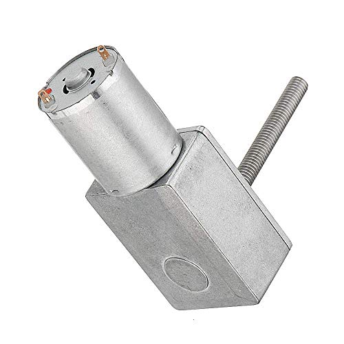 DollaTek JGY370 DC12V 150 RPM 50 mm-M6 Schraube Schneckengetriebemotor Selbstsichernder Untersetzungsgetriebemotor