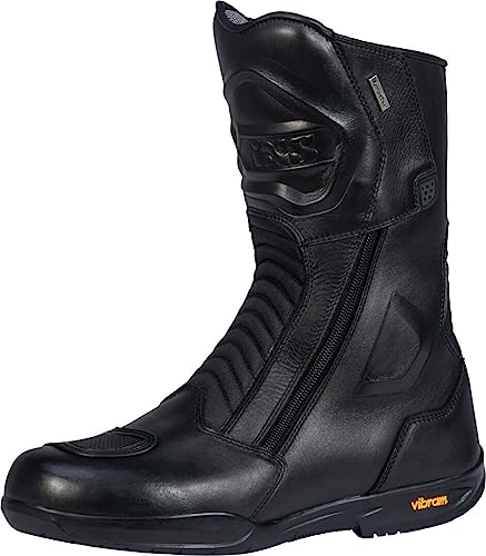 Botte de moto IXS avec double zip symétrique noir taille 40