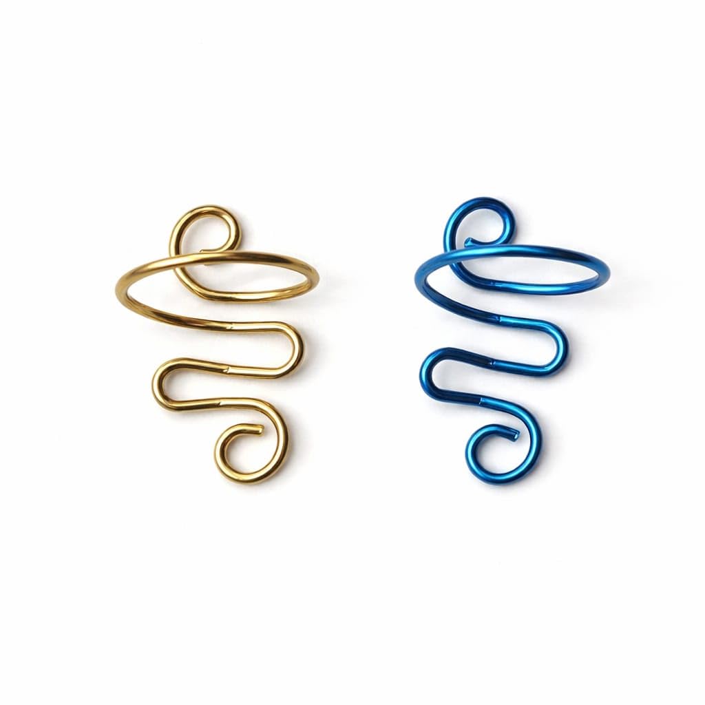 QYNSIK Crochet Tension Ring for Finger Adjustable Yarn Guide Loop Ring, Gold Knitting Tension Control Ring for Smooth Yarn Flow, Comfortable Crochet Tool for Women, Beginners & Professionals-image-31