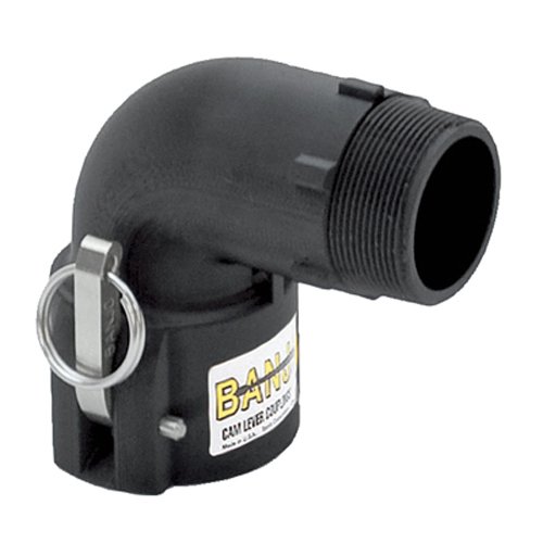 Banjo 90 Deg 2 Female Coupler - 2 Male Thread Poly Cam Lever (200B90)