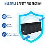 4 Amp 12V Lithium Battery Charger 4 Amp 14.6V Automatic Smart with Automatic BMS Activation Maintenance for Deep Cycle Battery Car Motorcycle Marine - Image 3