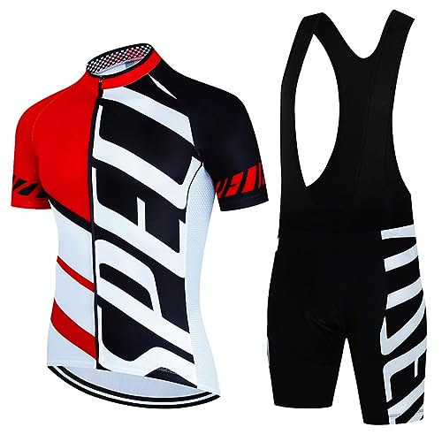 Tenues de cyclisme pour hommes anti-irritations avec cuissard VTT