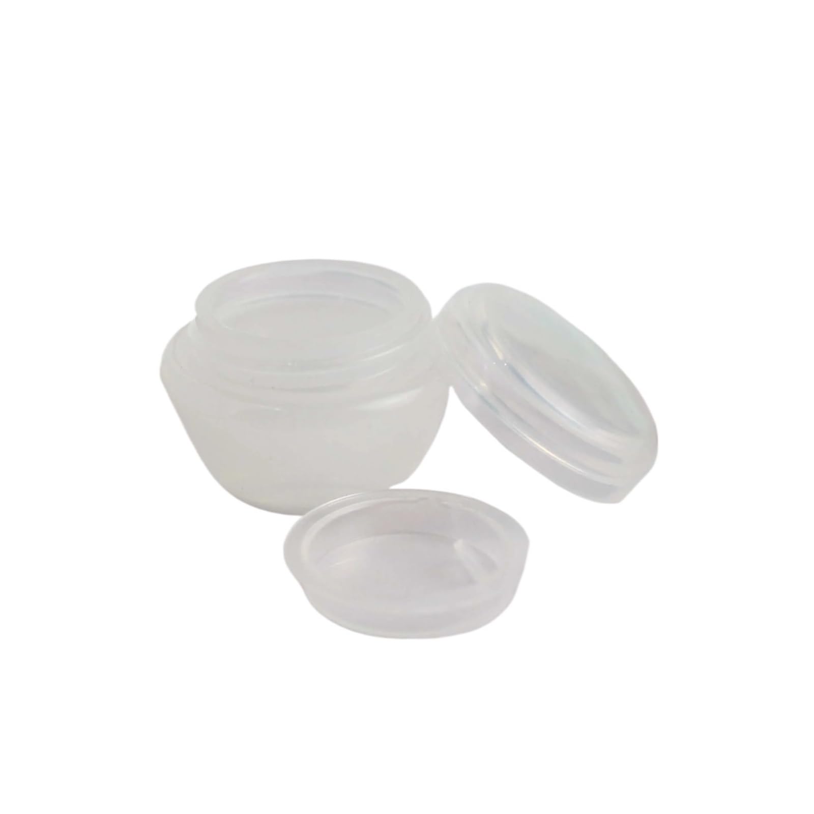 Face cream dispensing jar 30Pcs Cosmetics Jar Box Portable Empty Pots With Lid For Face Cream Refillable Bottles(Color5,10g)