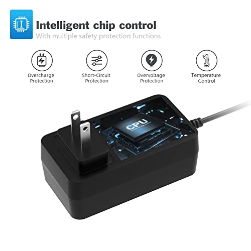 12V 2A Laptop Charger For Gateway Power Cord, Computer Wall Charger Gateway Gwtn116-1 Gwtc116-1 Gwtc116-2 Gwtn116-3 Gwtn141-1 Gwtn141-5 Gwtn156-11 Gwtn133-1 Gwnc21524 #TOP4