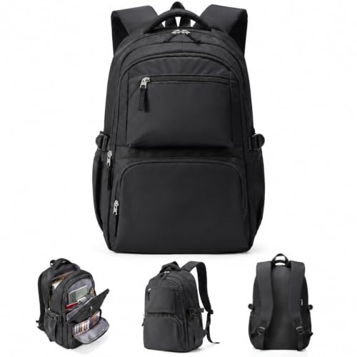 Mochila portátil grande con compartimentos para evitar el dolor de espalda