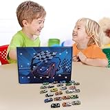 Alloy Car Advent Calendar 2025 for Kids Boys Girls, 24 Days Christmas Countdown Calendar Toy, 24 Pieces Pull Back Car Toys Surprise Gifts for Christmas Birthday New Year (A) - Image 4