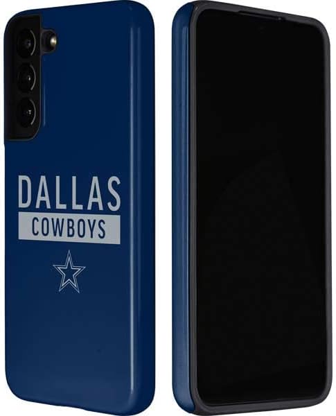 Skinit Pro Phone Case Compatible with Galaxy S22 Plus - Officially Licensed NFL Dallas Cowboys Blue Performance Series Design