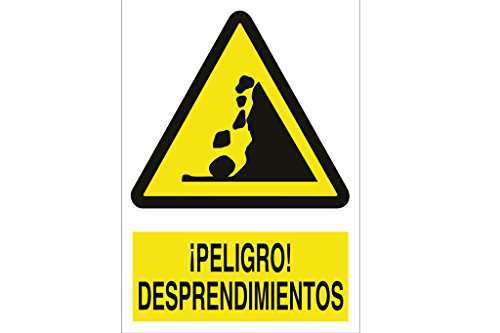 Plimpo Señal Poliestireno 420X297Mm. ¡Peligro! Desprendimientos En Oferta Cofan A20Pl420297 Señal Poliestireno, 420 X 297 Mm