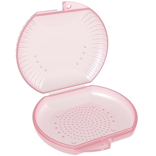 ARGOMAX Aligner Case, Retainer Case, Braces Box, 1 pcs Orthodontic Box (Pink).