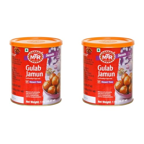 Image of MTR Gulab Jamun Tin 1Kg (Pack of 2)
