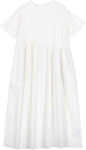 人気 アニエスベー 半袖ロングワンピース フレア 透け感 ジップアップ