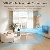 3D Oscillation Air Circulator Fan with Remote, 12000mAh Battery Operated Cordless Desk Fan, 20dB Whisper Quiet Table Fan for Bedroom Home Office, 12 Speeds, 12H Timer, 650 CFM Powerful Airflow