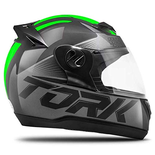 Pro Tork Capacete Evolution G7 60 Preto/Verde