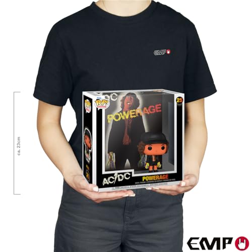 Funko Pop AC/DC Powerage figura de vinilo coleccionable para exposición de álbumes musicales 4
