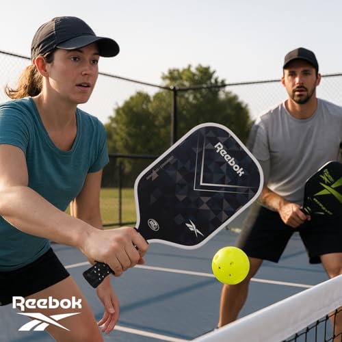 Image of Reebok Pickleball Paddle - Lightweight & Durable Design for All Skill Levels - Engineered for Power, Control & Precision