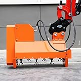 Hydraulic Excavator Brush Cutter Attachment for...