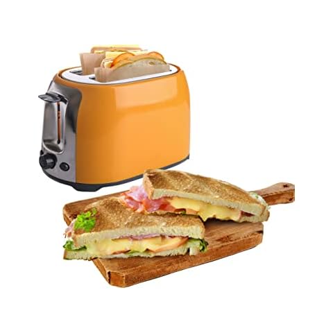 Toastabags Toast Bags 100 use (Pack of 5), Acrylic, Gold Cover