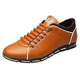 ♥ Loveso♥ Herrenschuhe Flache Schuhe Komfortabel Loafer Flats Zettel Auf Schuhen Freizeit Schuhe Lace-up
