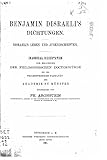 Benjamin Disraeli's Dichtungen (German Edition)