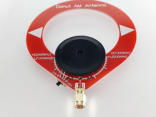 GOOZEEZOO Donut AM Mini Loop Antenna Replacement for HFDY DSP1 DSP2 Malachite Receiver 500kHz-2000kHz