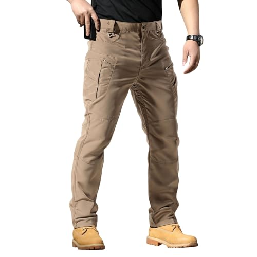Men's Cargo Hiking Pants Lightweight Water Resistant Quick Dry Outdoor Travel Climbing Work Pants 2025