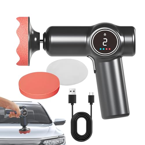 Lucidatrice A Batteria - Strumento Tampone Variabile A 2 Velocità, Kit Levigatrice Per Dettagli Portatile, Orbitale Rotante Per Ceratura Ricaricabile, Professionale | Lucidatrice A Velocità Rego