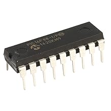 Microchip PIC16F88-I/P Microcontroller, 8-Bit, 7KB Flash, Plastic Dip Tube, 18-Pin, 5 Volt, 22.86 mm L x 6.35 mm W x 3.3 mm H Pack of 2