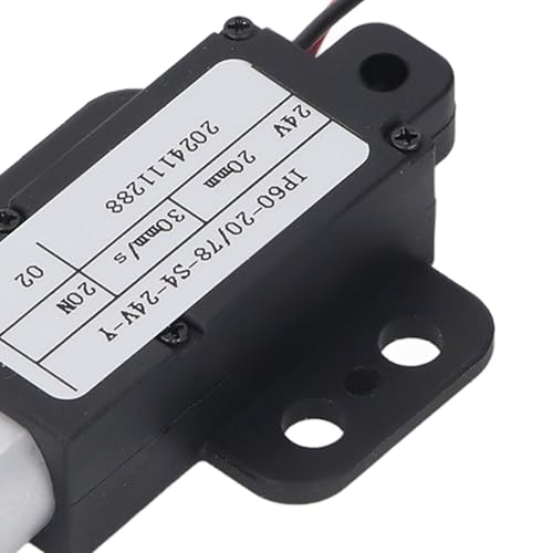 Mini-elektrischer Linearantrieb, 24 V, 20 Mm Hub, 20 N, 30 Mm/s, Wasserdichter Linearantrieb für Maschinenautomatisierung, Roboterarme