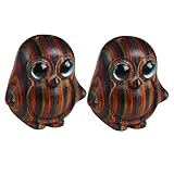 Photo Gallery decornijia 2pezzi statua di pinguino legno scultura decorativa per scrivania di piccola e adorabile artigianato vintage con occhi perfetta per portachiavi e decorazioni domestiche Photo Gallery decornijia 2pezzi statua di pinguino legno scultura decorativa per scrivania di piccola e adorabile artigianato vintage con occhi perfetta per portachiavi e decorazioni domestiche