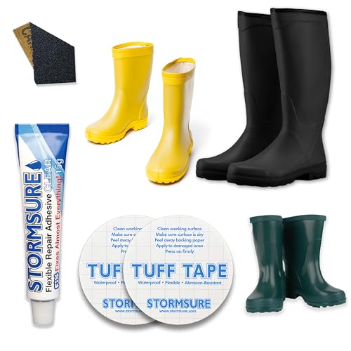 Stormsure Gummistiefel Reparaturset - Industrie Wellie Kleber, wasserdicht, langlebig, flexibel