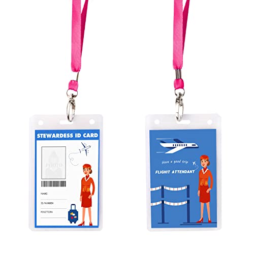 Set Accesorios Azafata Infantil para Disfraz miniatura 7