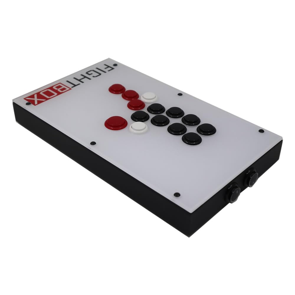 FightBox F8-PC All Button Leverless Arcade Fight Stick Game Controller Compatible With PC/PS3/Switch