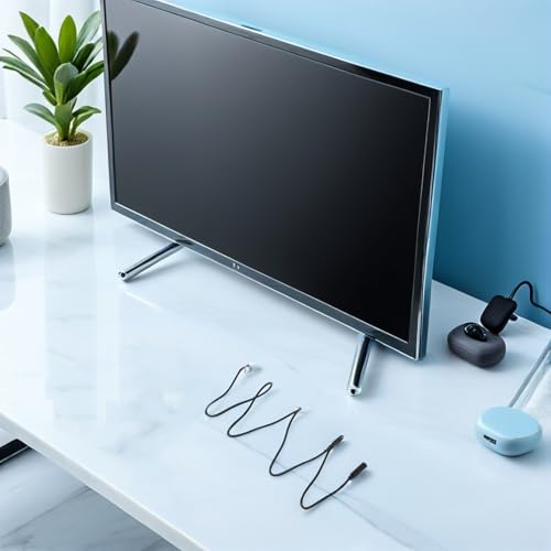 Cable de audio TRS 3.5mm extensor estéreo de 3 polos para micrófono y reparación de altavoz 5