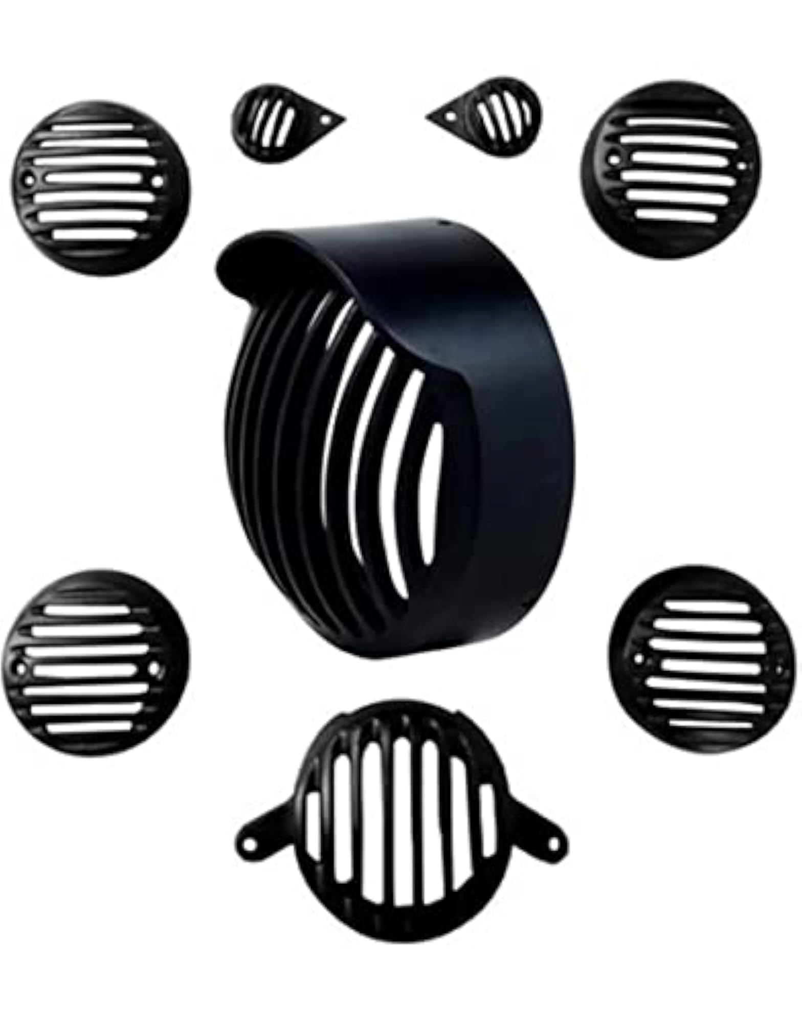 PVC Combo of Indicator, Eyes, Tail and Head Light Grill Set