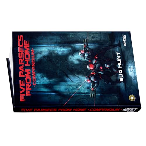 Image of Modiphius Entertainment: Five Parsecs from Home: Compendium - Bug Hunt - Hardcover RPG Book, Sci-Fi Campaign, Solo Adventure War Tabletop Game