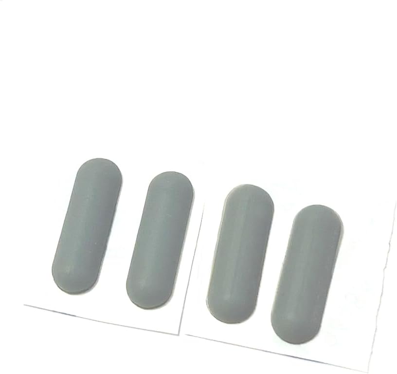 4PCS Rubber Foot Feet Bottom Base Cover Replacement for HP 820 G5 G6 830 G5 G6 840 G5 G6 850 G5 G6 725 G5 G6 745 G5 G6 735 G5 G6 Laptop Bottom Case Nonskid Silicone Bumper Rubber
