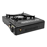 Robuste et durable : Fabriqué en fer, en aluminium et en plastique de haute qualité, avec un dessus de cuisinière en alliage et un support de casserole épais et anti-tourbillon, il ne rouille pas facilement et ne se corrode pas, garantissant une utilisation durable comme à l'état neuf.