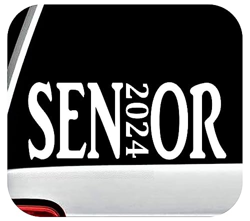 Senior Class of 2024 Decal Sticker for Car Window 7.5...