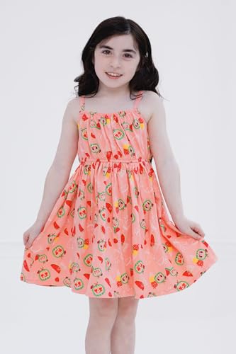 CoComelon Square Neck Cami Dress Infant to Little Kid Sizes (12 Months - 5)2