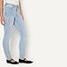 Amazon Essentials Women's Women's High Stretch Mid-Rise Skinny Jean, Iced Blue Light Wash, 16 Long