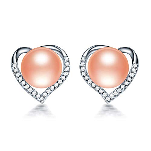 Boucles d'oreilles perle argent 928 hypoallergéniques pour oreilles sensibles