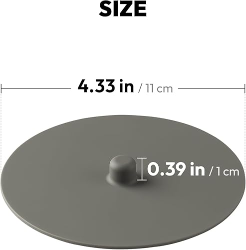 Miniatura 4 de Carrotez Tapas de silicona para tazas, tapas de silicona fáciles de acoplar para tazas, tapas temporales lavables para el hogar, cocina, familia,