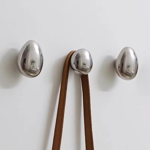 LEXDECO Ceramic Round Wall Hooks, Decorative Handmade Key Storage, Creative Cabinet Coat Hangers, Towel Hangers