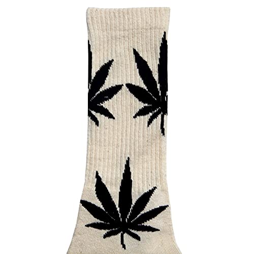 HEMP LEAF CREW SOCKS2